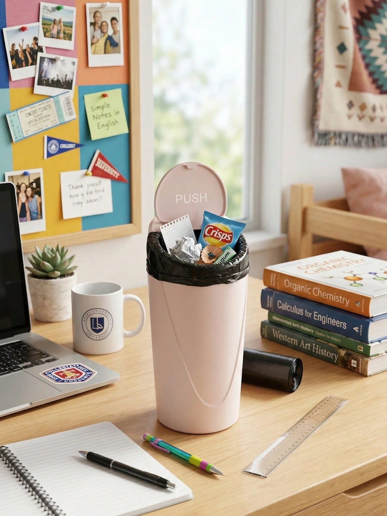3/4/5/6 PCS Leakproof Mini Car Trash Can With Lid, Cup Holder Design Vehicle Garbage Bin. Comes With Assorted Garbage Bag Rolls, Multipurpose Storage For Car, Home & Office