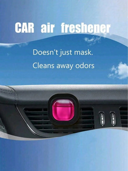3/6/12pcs Portable Car Diffuser, Car Air Freshener, Keeps Car Interior Fresh, Aromatherapy, 5 Scent Options. Suitable As Birthday, New Year Gift, For Women, Home Decor, Men, Wedding, Etc.