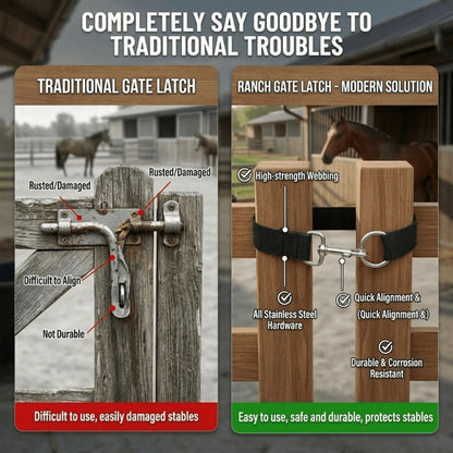3 Simple Barn Door Locks, Simple Ranch Door Clasps, Single-Loop Rope Door Clasps, For Securing Horse Fences And Fixing Cow And Sheep Corral Doors- 50cm In Length, Suitable For Most Doors