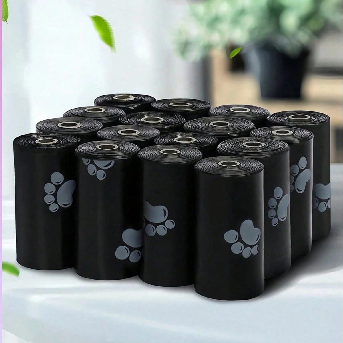 300pcs/20rolls Dog Poop Bags, Leak-Proof Pet Waste Bags, Suitable For Outdoor Walking (Multiple Sizes), Thick Leak-Proof Pet Waste Bags, Suitable For Outdoor Cleaning, Pet Essential Supplies