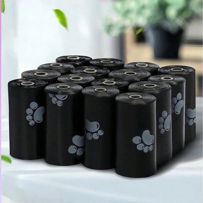 300pcs/20rolls Dog Poop Bags, Leak-Proof Pet Waste Bags, Suitable For Outdoor Walking (Multiple Sizes), Thick Leak-Proof Pet Waste Bags, Suitable For Outdoor Cleaning, Pet Essential Supplies