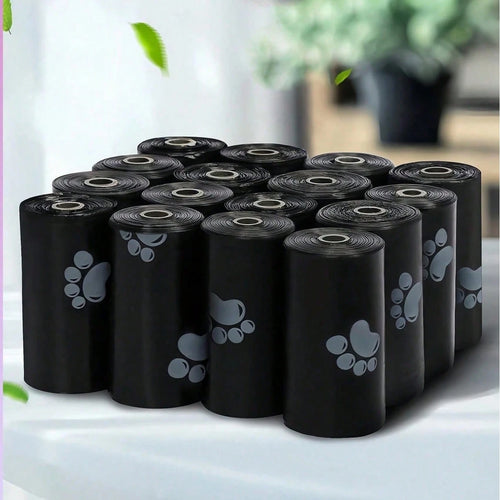 300pcs/20rolls Dog Poop Bags, Leak-Proof Pet Waste Bags, Suitable For Outdoor Walking (Multiple Sizes), Thick Leak-Proof Pet Waste Bags, Suitable For Outdoor Cleaning, Pet Essential Supplies