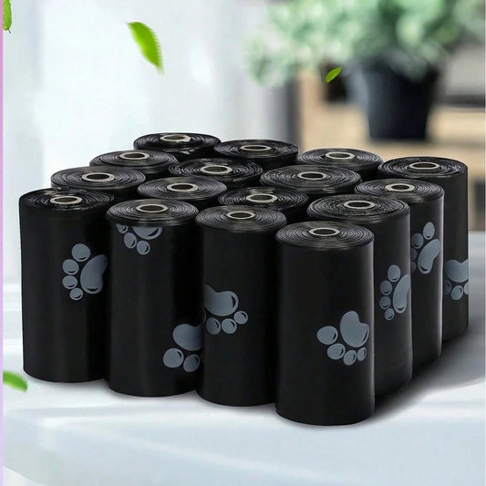 300pcs/20rolls Dog Poop Bags, Leak-Proof Pet Waste Bags, Suitable For Outdoor Walking (Multiple Sizes), Thick Leak-Proof Pet Waste Bags, Suitable For Outdoor Cleaning, Pet Essential Supplies