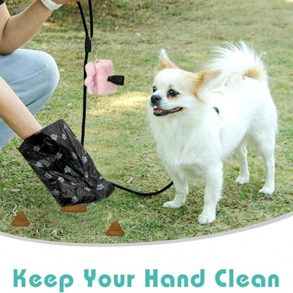 300pcs/20rolls Dog Poop Bags, Leak-Proof Pet Waste Bags, Suitable For Outdoor Walking (Multiple Sizes), Thick Leak-Proof Pet Waste Bags, Suitable For Outdoor Cleaning, Pet Essential Supplies
