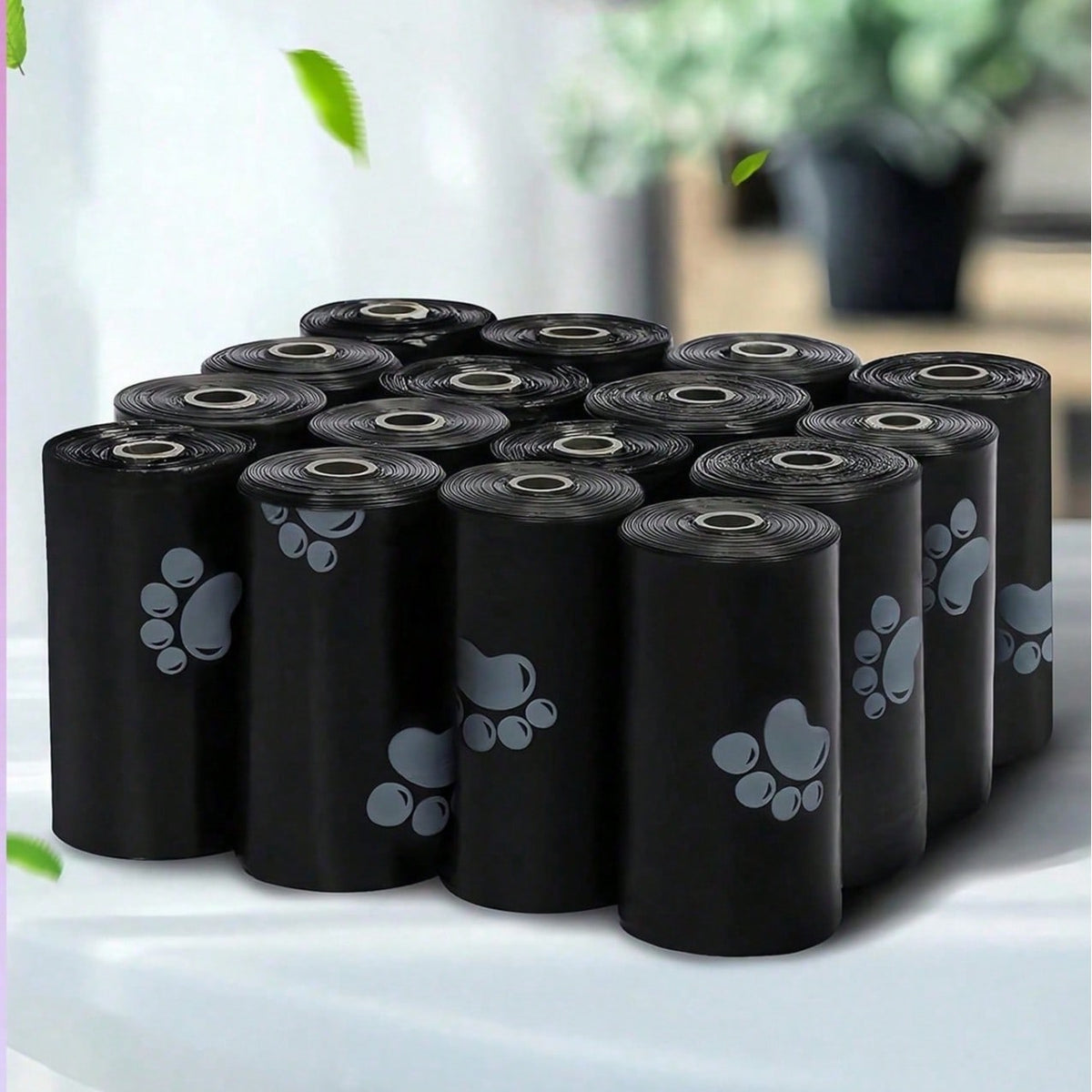 300pcs/20rolls Dog Poop Bags, Leak-Proof Pet Waste Bags, Suitable For Outdoor Walking (Multiple Sizes), Thick Leak-Proof Pet Waste Bags, Suitable For Outdoor Cleaning, Pet Essential Supplies