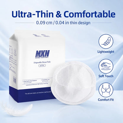 30pcs/60pcs 3D Disposable Nursing Pads, Ultra-Thin Breast Milk Leakage Pads For Mothers