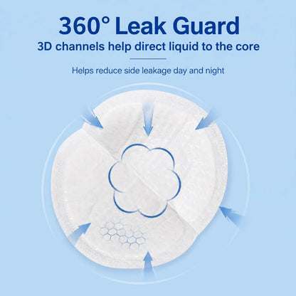 30pcs/60pcs 3D Disposable Nursing Pads, Ultra-Thin Breast Milk Leakage Pads For Mothers