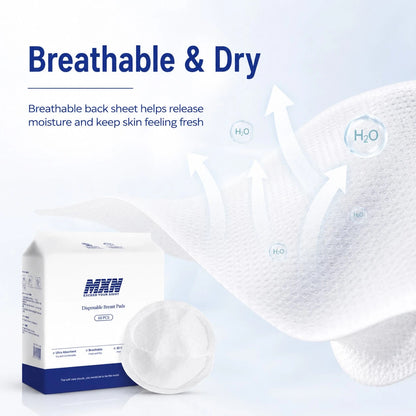 30pcs/60pcs 3D Disposable Nursing Pads, Ultra-Thin Breast Milk Leakage Pads For Mothers