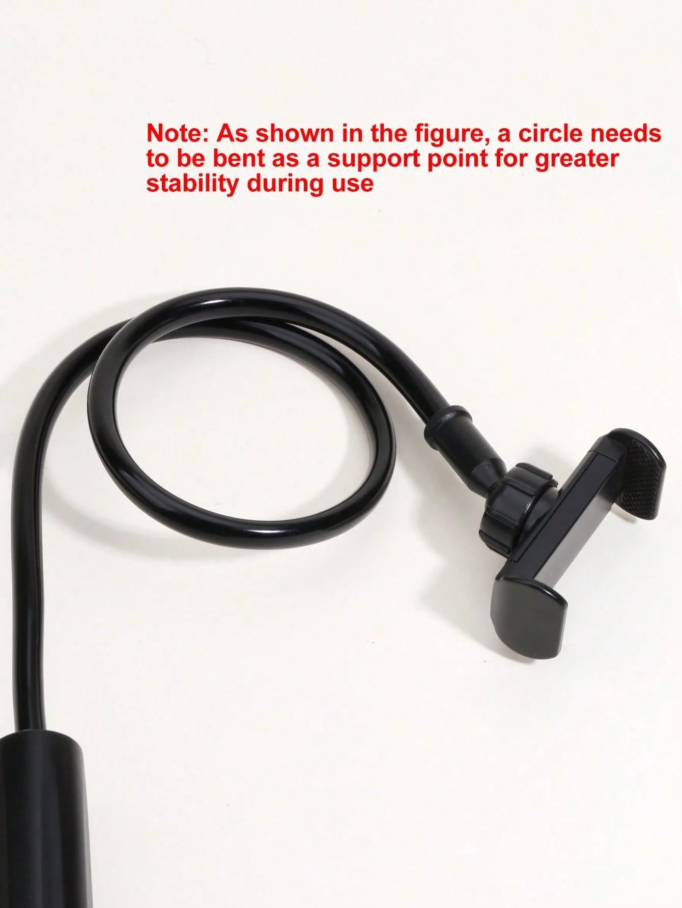 360° Rotatable Bedside Phone Holder, Hands-Free, Stable, Soft Grip Long Arm Clamp Phone Stand