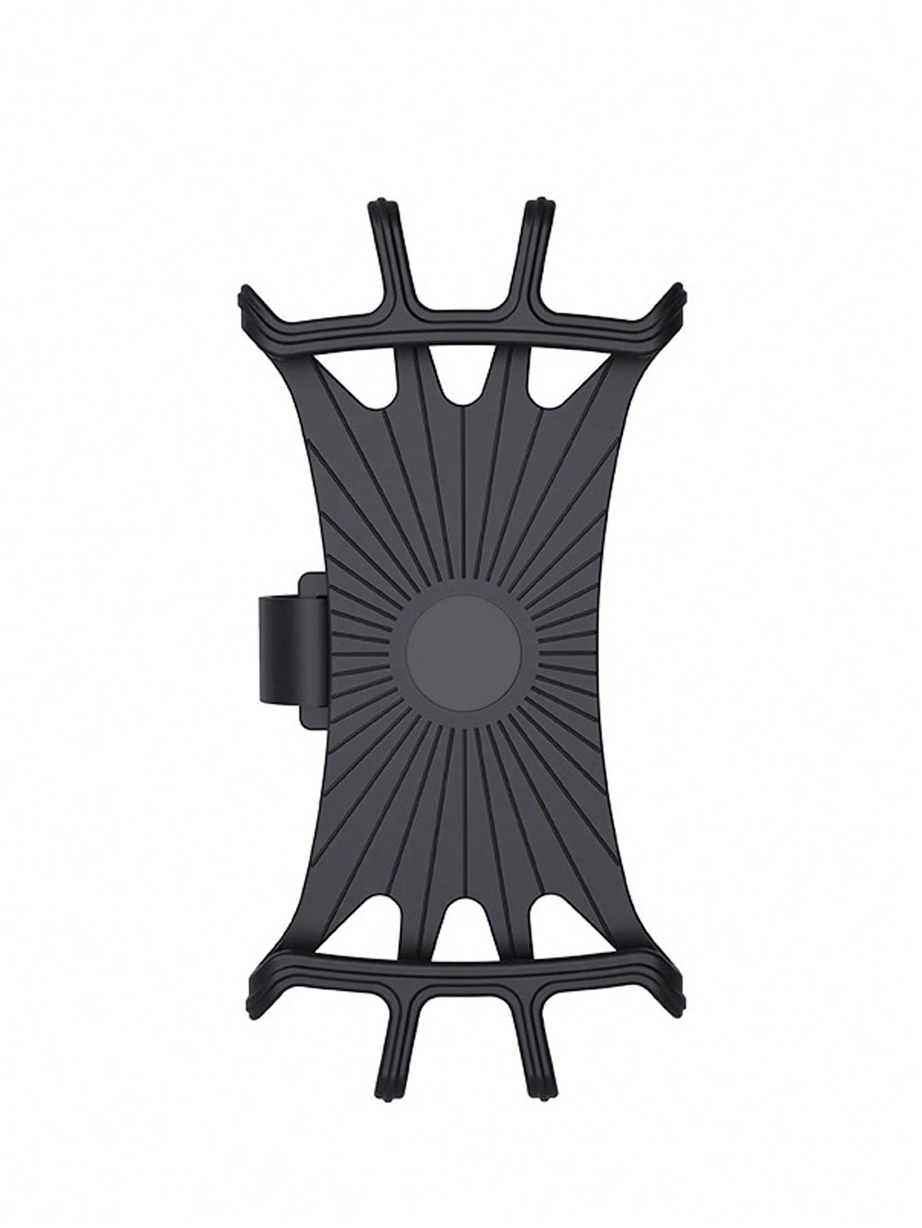 360° Rotatable Silicone Phone Holder For Stroller, Fits 4" To 6.2" Smartphone Screens