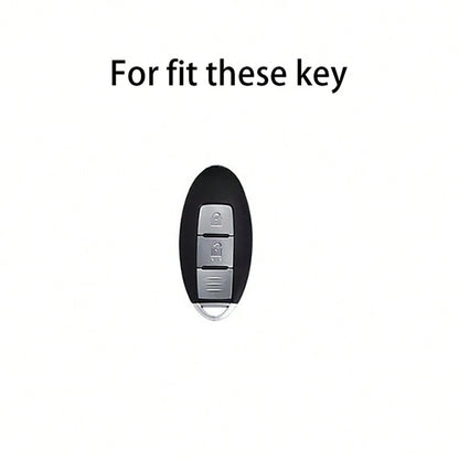 3Buttons Car Key Case Cover Shell For Tiida Qashqai X-TRAIL Terra18 370Z MARCH 15 High-End Models Accessories