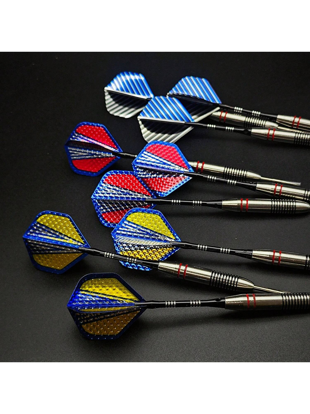 3pcs/Set Of 24g Darts Colorful Stainless Steel Metal Tip Darts Are Anti-Falling, Dedicated To Training And Competitions,Adult Party Games Suitable For Halloween/Christmas/Thanksgiving