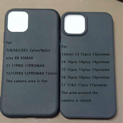 3pcs Solid Color Large Hole Matte Anti-Drop 3-Piece Set Phone Case Personalized Compatible With IPhone 16 Pro Max/17/16/15/14 Plus/13/12/11 Protective Shell Air