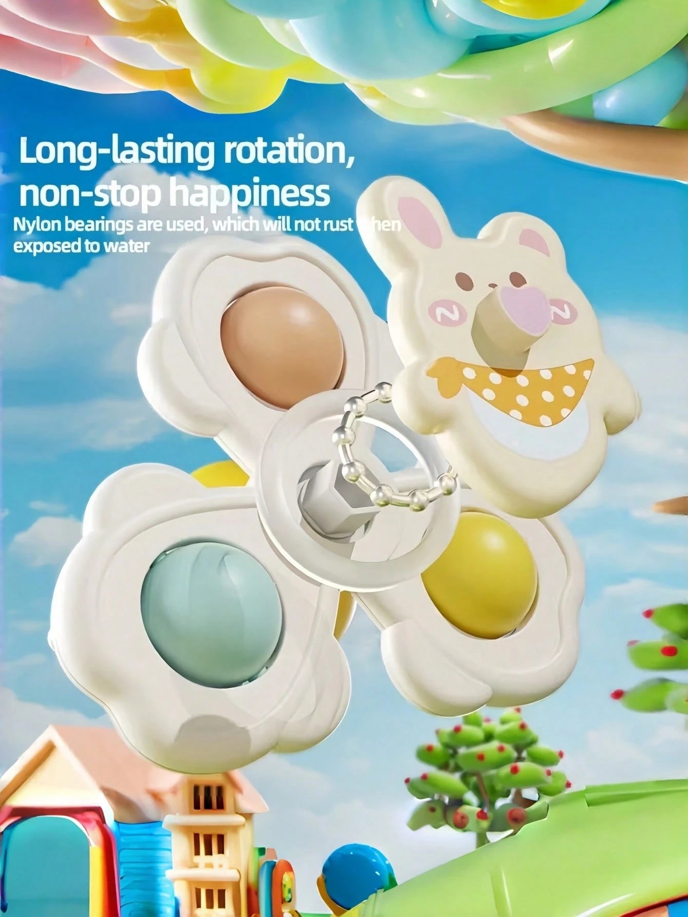 3pcs Suction Cup Rotating Sensory Bath Toys, Dinosaur Tummy Time Crawling Toys, Montessori Educational STEM Puzzle For Baby Airplane Car Travel