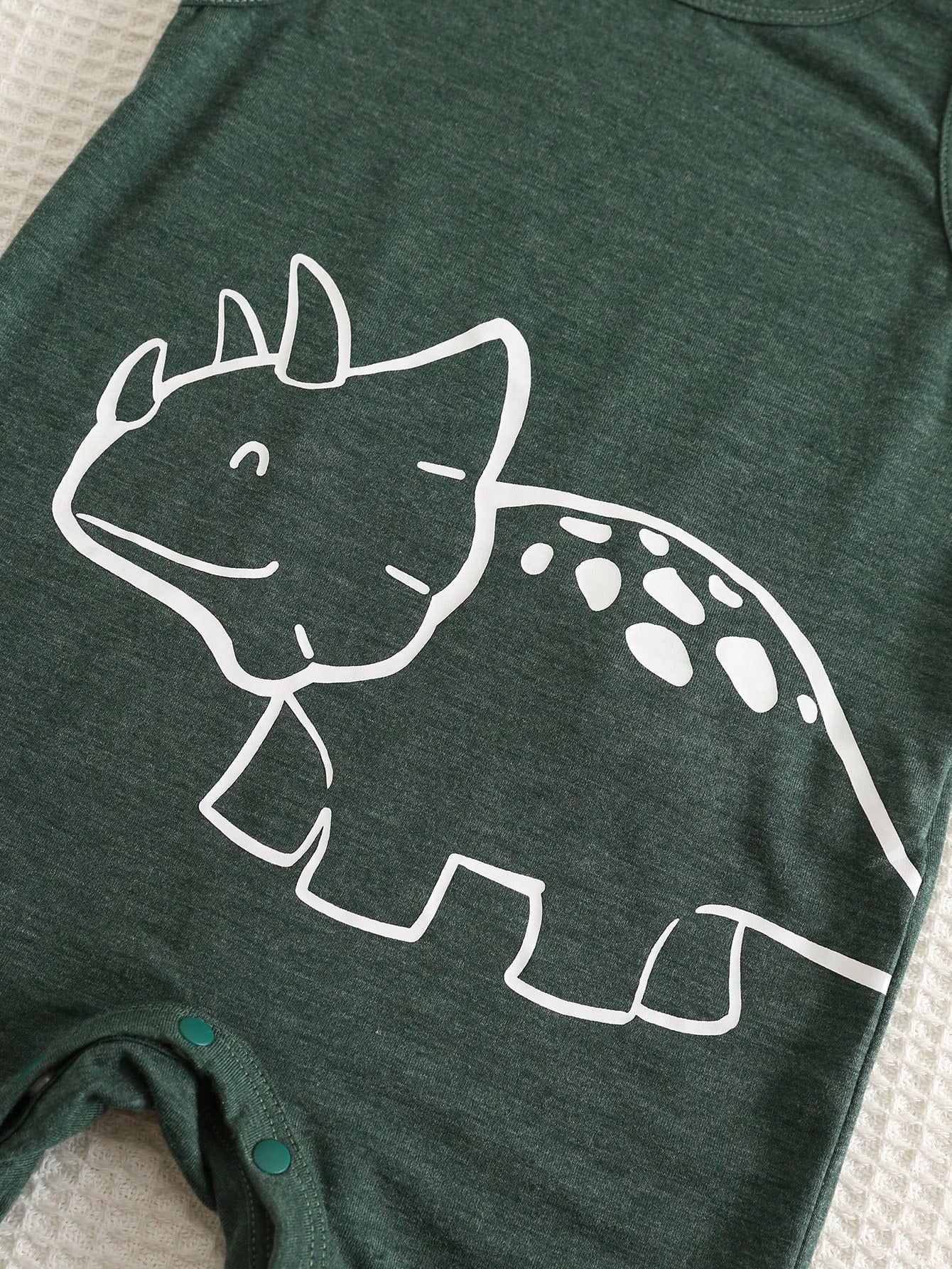 3pcs Unisex Baby Boy Baby Girl Cute Dinosaur Pattern Sleeveless Romper Shorts Cotton Set, Summer Baby Boy Clothes, 6pcs, Get 3pcs Random