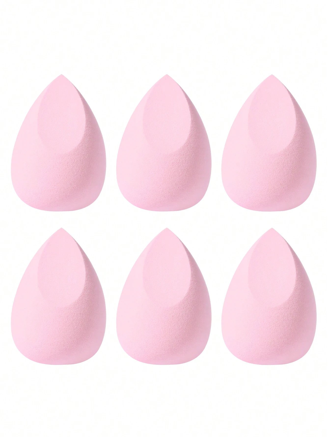 4/6/10/16/20/24/30pcs Professional Double-Sided Makeup Sponge Set, Velvet Texture 3-In-1 Makeup Sponge Suitable For Concealer, Foundation, Cream, Powder, Daily Home Bedroom Vanity Travel Practical Mul