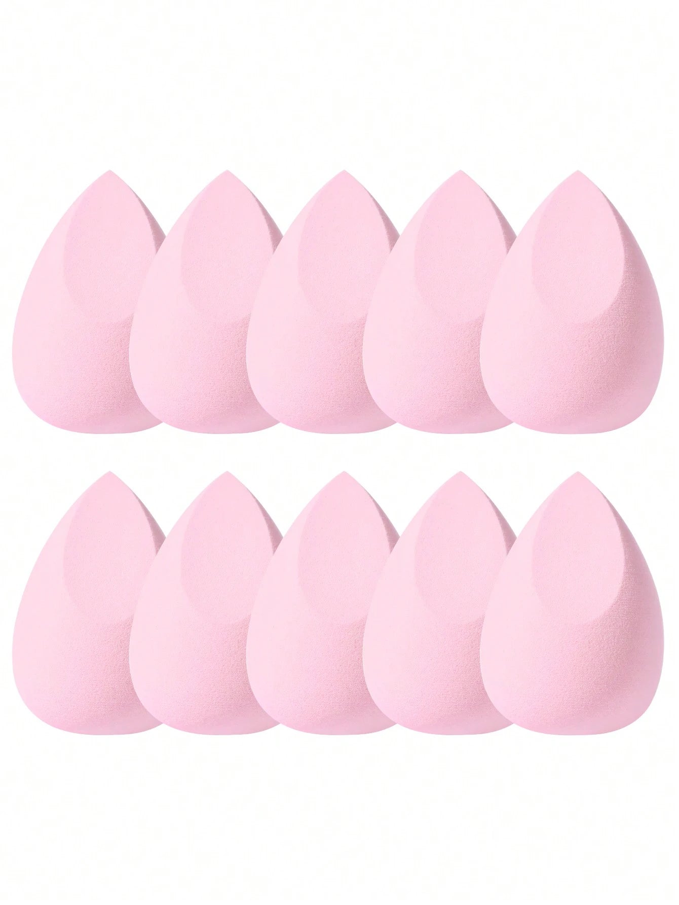 4/6/10/16/20/24/30pcs Professional Double-Sided Makeup Sponge Set, Velvet Texture 3-In-1 Makeup Sponge Suitable For Concealer, Foundation, Cream, Powder, Daily Home Bedroom Vanity Travel Practical Mul