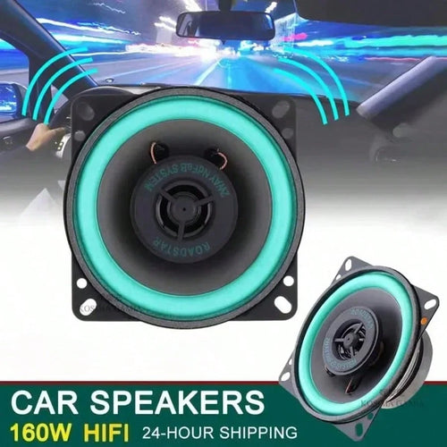4 Inch 6.5 Inch Two-Way Car Coaxial Speakers Full Range Frequency Automotive Door Audio Stereo Subwoofer