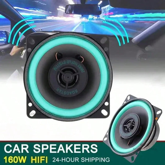 4 Inch 6.5 Inch Two-Way Car Coaxial Speakers Full Range Frequency Automotive Door Audio Stereo Subwoofer