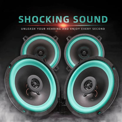 4 Inch 6.5 Inch Two-Way Car Coaxial Speakers Full Range Frequency Automotive Door Audio Stereo Subwoofer