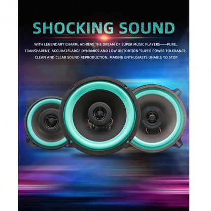 4 Inch 6.5 Inch Two-Way Car Coaxial Speakers Full Range Frequency Automotive Door Audio Stereo Subwoofer
