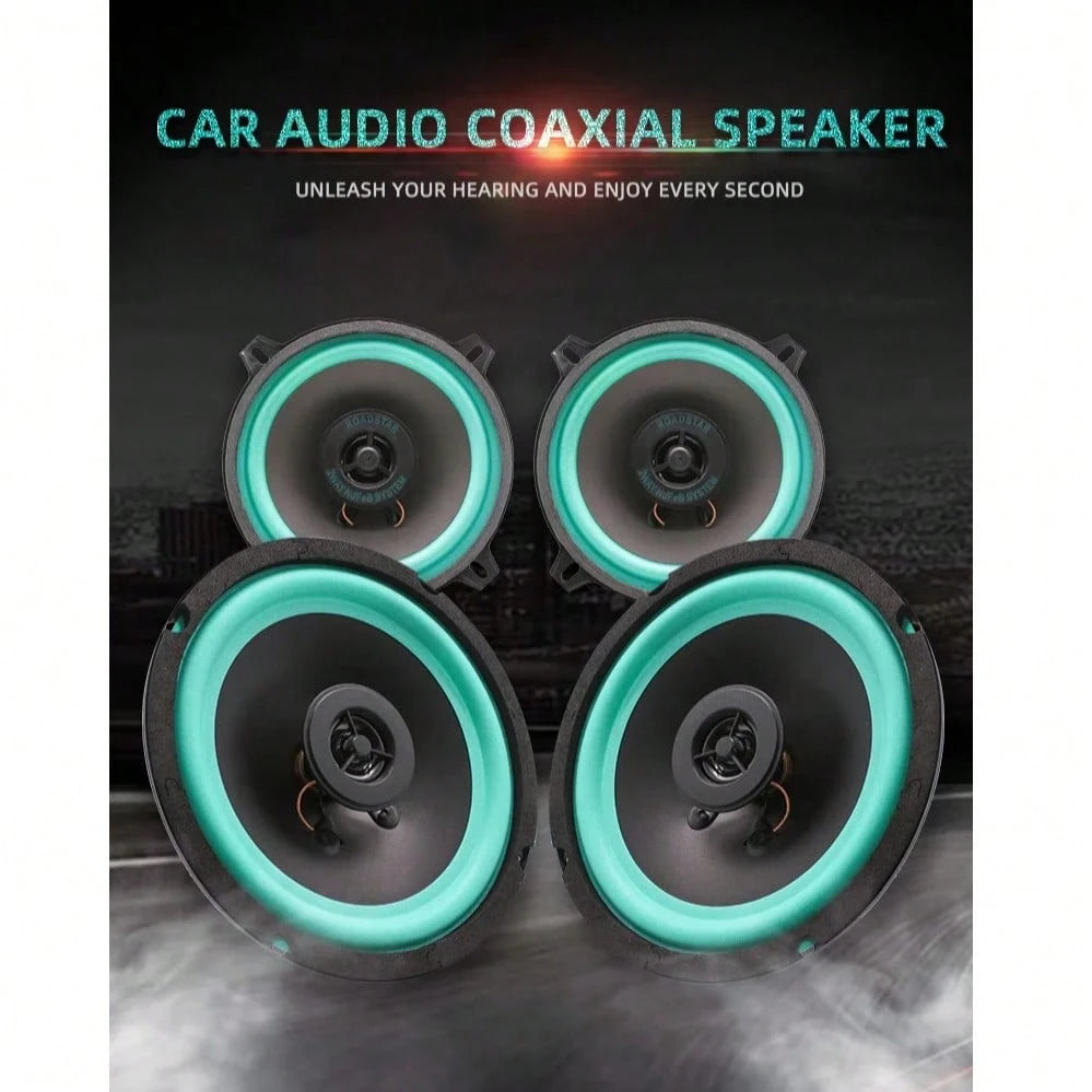 4 Inch 6.5 Inch Two-Way Car Coaxial Speakers Full Range Frequency Automotive Door Audio Stereo Subwoofer