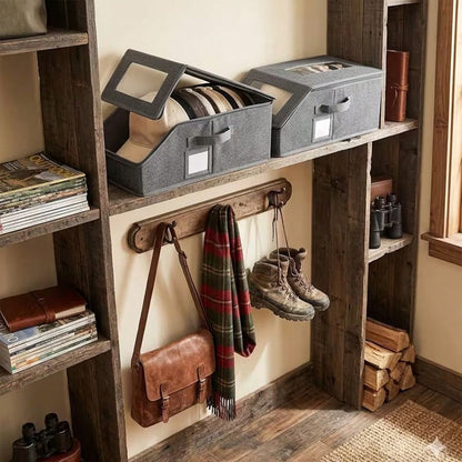 4 Pack Hat Storage For Baseball Caps, Hat Box With Clear View Window, Hat Organizer For Baseball Caps Holds