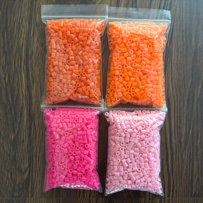 4 Packs Of 2000pcs 5mm Fuse Beads, Large Hole Beads, Suitable For DIY Jewelry Making- Fuse Beads, Pixel Art Beads, Creative Crafts- The Ideal Choice For Jewelry Designers