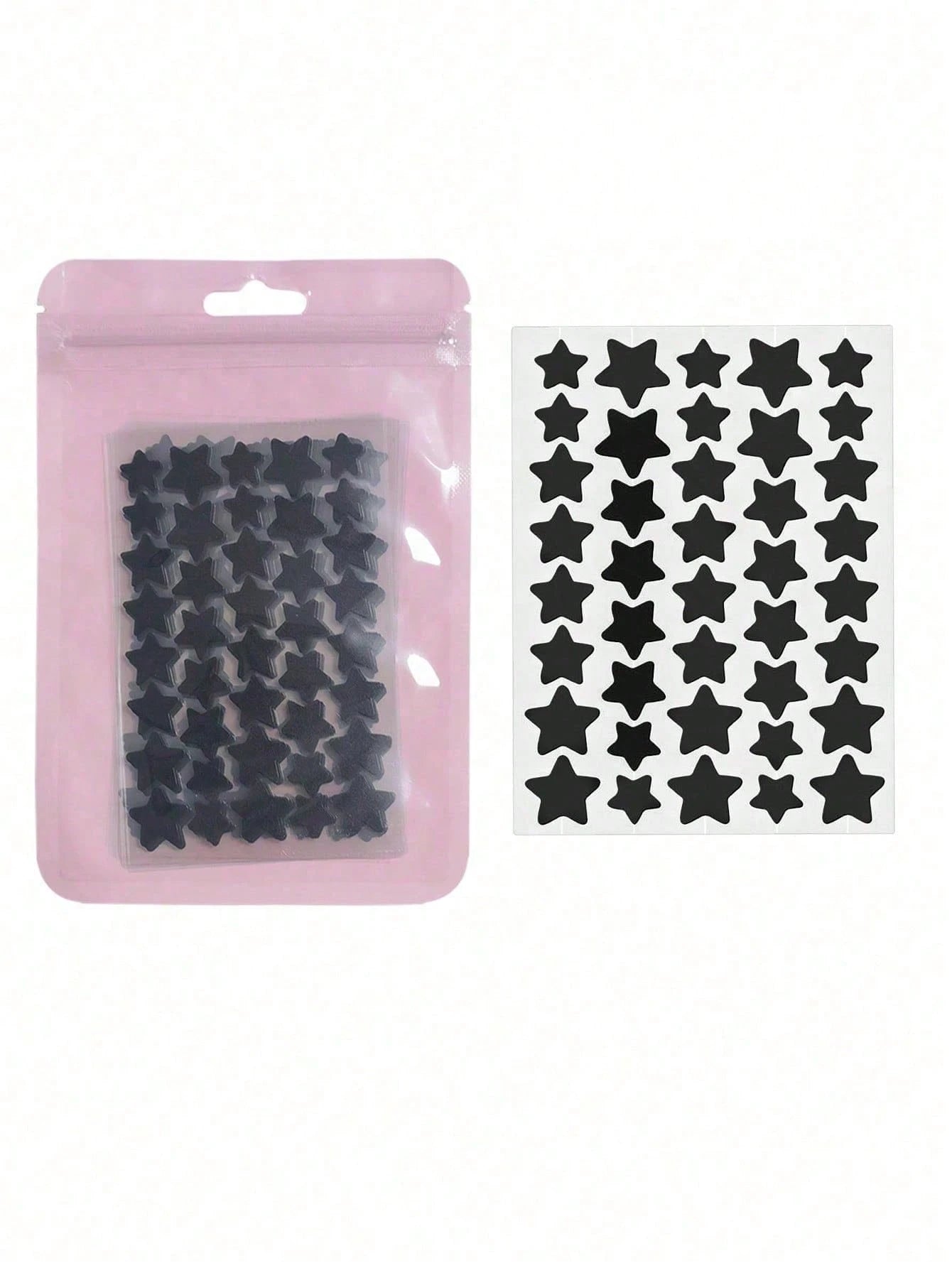 480/1200pcs Pink, Black, White, Blue, Purple, Green Star Pattern E-Star Face Stickers, Essential For Photography And Face Painting, Suitable For Various Parties, Gatherings And Entertainment Activitie