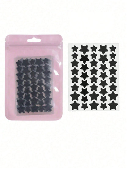 480/1200pcs Pink, Black, White, Blue, Purple, Green Star Pattern E-Star Face Stickers, Essential For Photography And Face Painting, Suitable For Various Parties, Gatherings And Entertainment Activitie