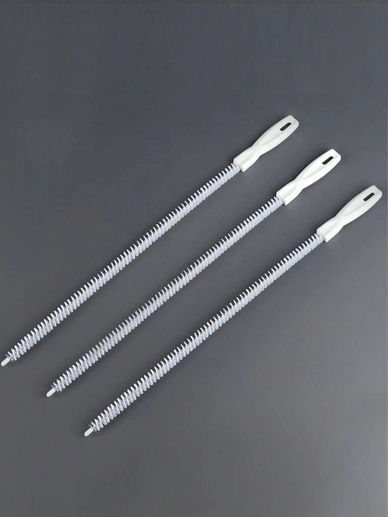 4pcs Drain Pipe Cleaning Tool Set (With Storage Hook)/1pc Unclogger + 1pc Storage Hook, Includes Flexible Pipe Unclogger And Brush, Sink Hair Clog Remover Strip, Effectively Captures Hair And Cleans D