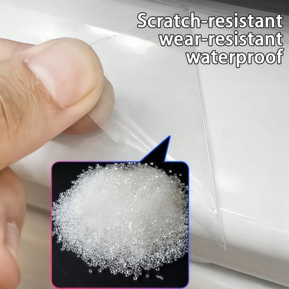 4pcs Invisible Door Sill Protector, Durable Material Resistant To Wear, Protects Car Door Frame, Minimalist Design