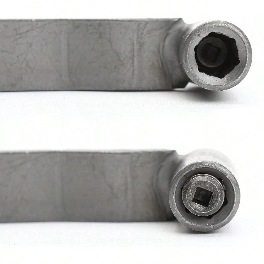 4pcs Motorcycle Adjustment Adjusting Tappet Wrench Set 8mm 9mm 10mm Engine Screw Feeler Gauge Repair Kit, Hexagonal Square Spanner, Universal Sleeve Metal Calibrador De Vlvula Para Motor