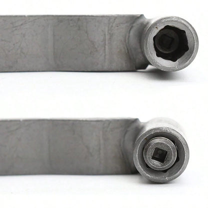 4pcs Motorcycle Adjustment Adjusting Tappet Wrench Set 8mm 9mm 10mm Engine Screw Feeler Gauge Repair Kit, Hexagonal Square Spanner, Universal Sleeve Metal Calibrador De Vlvula Para Motor