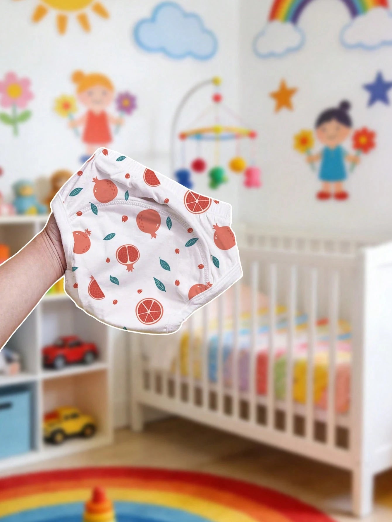 4pcs/Pack Baby Training Pants, Washable Cloth Diapers, Comfortable Soft Absorbent Diaper Pants For Infant Boys And Girls
