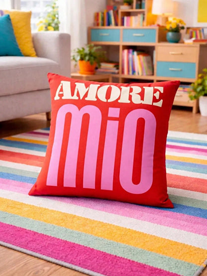 4pcs Vibrant Striped Dachshund Throw Pillow Covers, Retro Color Block Striped Cartoon Puppy Print Pillow Covers, Vibrant Maximalist Modern Art Decorative Pillow Covers, Suitable For Sofa, Bedroom And