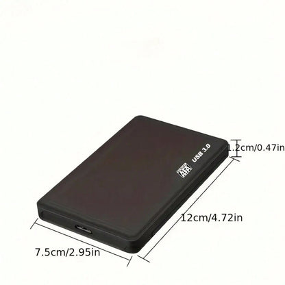 4TB 2TB Portable Hard Drive External Hard Drive 4TB 2TB USB 3.0 Data Transfer External Hard Disk Compact Minimalist Design, Compatible With Laptop Desktop- Reliable Storage For Students, Professional