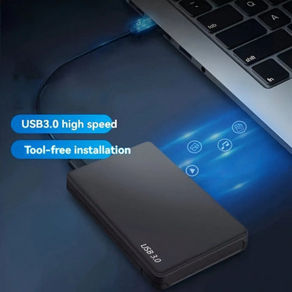 4TB 2TB Portable Hard Drive External Hard Drive 4TB 2TB USB 3.0 Data Transfer External Hard Disk Compact Minimalist Design, Compatible With Laptop Desktop- Reliable Storage For Students, Professional