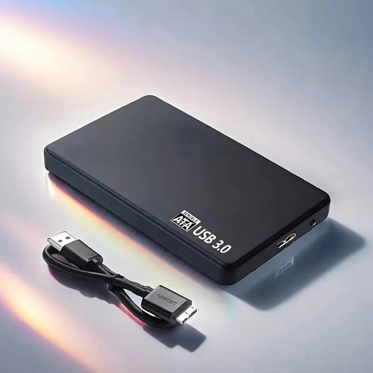 4TB 2TB Portable Hard Drive External Hard Drive 4TB 2TB USB 3.0 Data Transfer External Hard Disk Compact Minimalist Design, Compatible With Laptop Desktop- Reliable Storage For Students, Professional