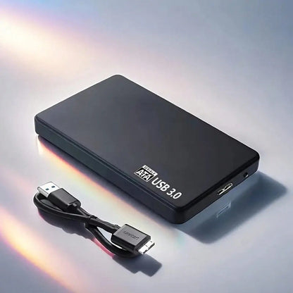 4TB 2TB Portable Hard Drive External Hard Drive 4TB 2TB USB 3.0 Data Transfer External Hard Disk Compact Minimalist Design, Compatible With Laptop Desktop- Reliable Storage For Students, Professional