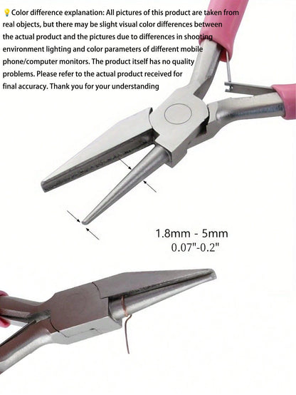 5-Inch Mini Pliers, Suitable For DIY Jewelry Making, Small Pointed Nose Pliers, Coiling Pliers