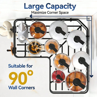5 Packs Corner Shower Caddy, Adhesive Shower Organizers, Rustproof Stainless Steel Shower Shelves With 8 Hooks, No Drilling Bathroom Organizers And Storage Racks, Space-Saving Back To School