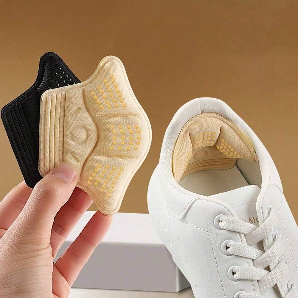 5 Pairs Self-Adhesive Thick Breathable Shoe Insoles, Adjustable Design For Sports & Casual Shoes, Provide Excellent Cushioning & Support, Also Suitable As Bridesmaid Gifts Or Home Decor, Great For Bed