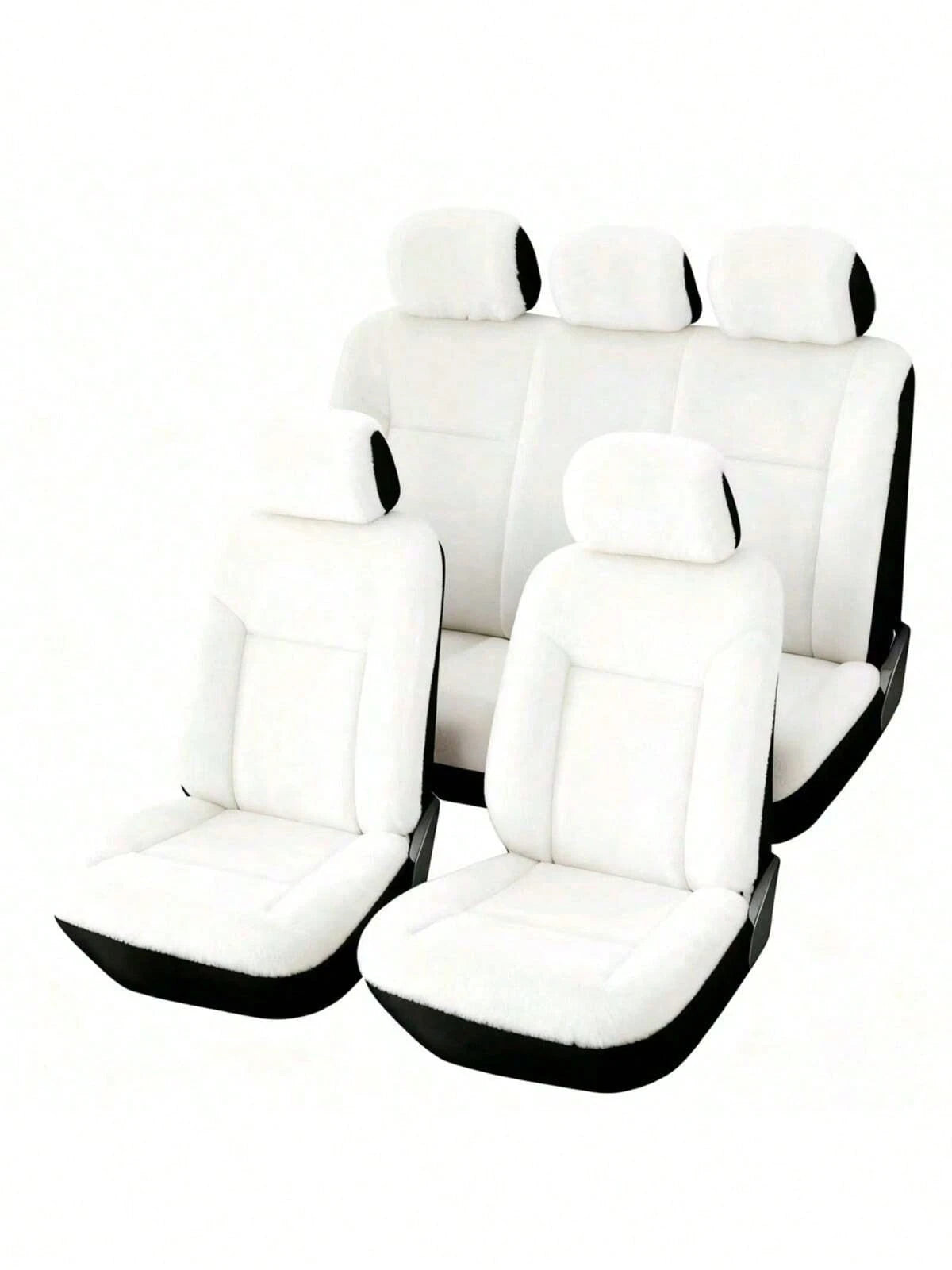 5-Seat Universal Polar Fleece Car Seat Covers