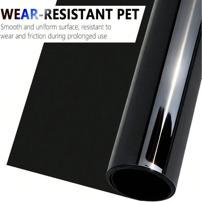 5% VLT Professional Car Window Tint Film Kit, 59" X 7.87" Windshield Tint Strip For Glare Reduction, Includes Scraper & Knife Tool For Easy Application