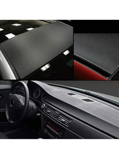 50cmx200cm 3D Carbon Fiber Vinyl Car Wrap Sheet Roll Film Car Stickers And Decal Motorcycle Auto Styling Accessories Automobiles