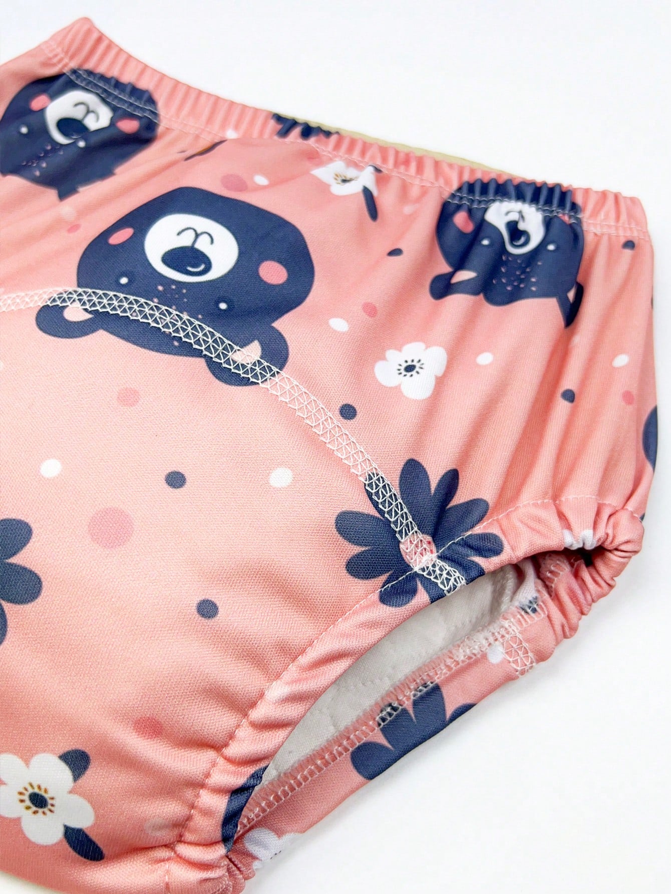 5pcs Baby Reusable Printed Potty Training Pants, Boys & Girls Infant Toilet Training Underwear, Washable