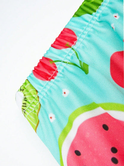 5pcs Baby Reusable Printed Potty Training Pants, Boys & Girls Infant Toilet Training Underwear, Washable