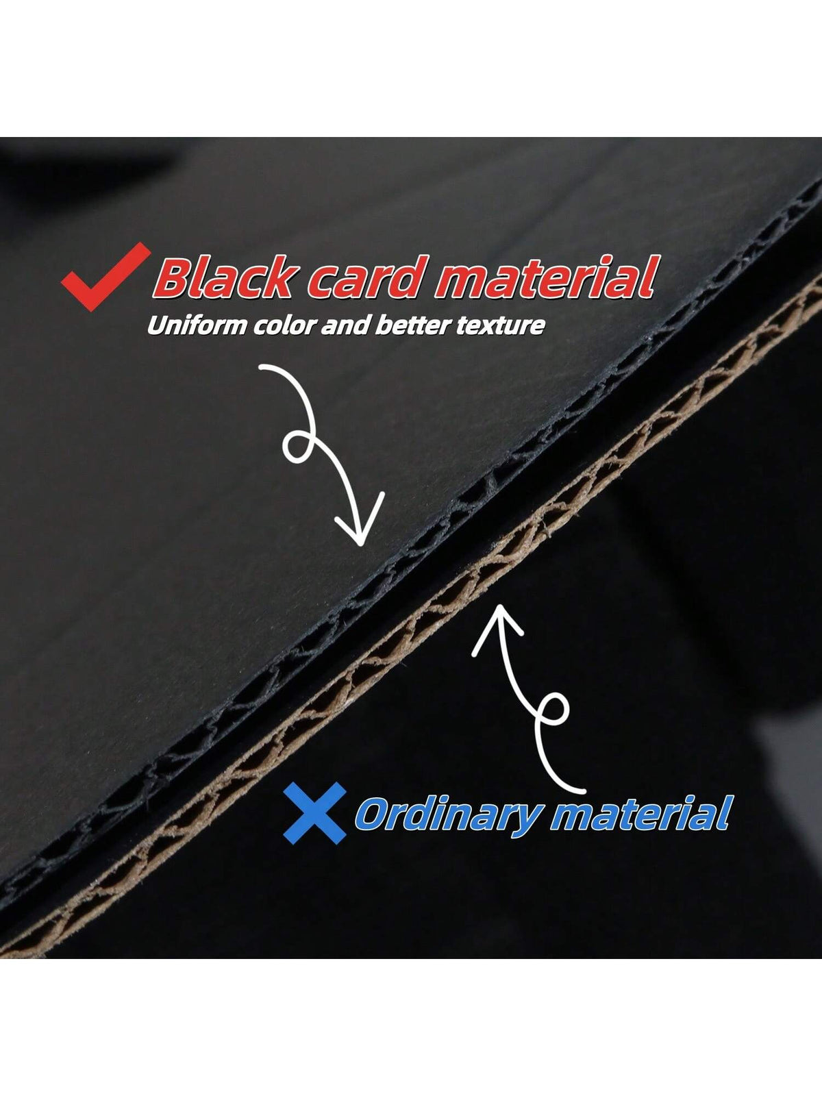 5pcs Black Shipping Boxes, Packaging Materials, Carton Boxes, Corrugated Cardboard Boxes, Postal Paper Boxes, Gift Boxes, Corrugated Paper Boxes, Express Boxes, Packing Boxes Back To School