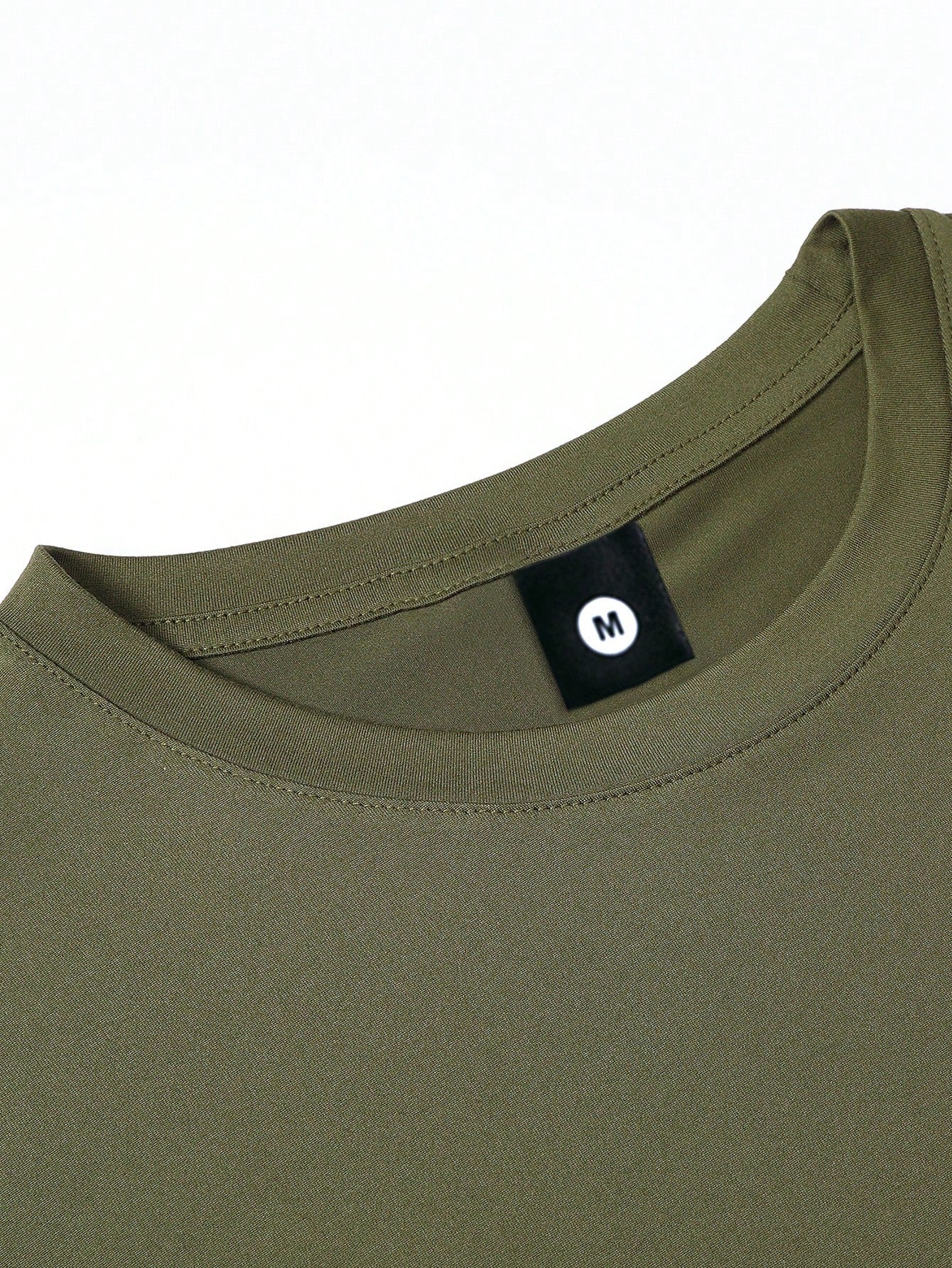 5pcs Men's Summer Regular Fit Short Sleeve T-Shirts, Solid Color Basic Style, Fashion Casual Sports Outdoor Wear, Thin Fabric, Suitable For Running, Basketball, Camping, Gym, Swimming And Beach, Perfe